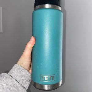 Teal yeti rambler